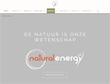 Tablet Screenshot of natural-energy.org